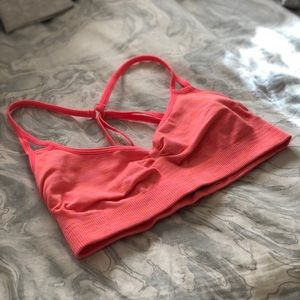 Zella Bright Salmon Sports Bra